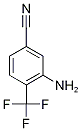 3-Amino-4-(trifluoromethyl)benzonitrile Structure,1220630-83-0Structure