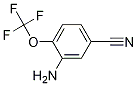 3-Amino-4-(trifluoromethoxy)benzonitrile Structure,1220630-86-3Structure