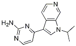 4-(1-Isopropyl-1h-pyrrolo[2,3-c]pyridin-3-yl)pyrimidin-2-amine Structure,1221153-78-1Structure