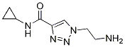 1-(2-Amino-ethyl)-1h-[1,2,3]triazole-4-carboxylic acid cyclopropylamide Structure,1221278-68-7Structure