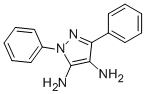 1,3-Diphenyl-1h-pyrazole-4,5-diamine Structure,122128-84-1Structure