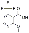 2-Methoxy-4-(trifluoromethyl)nicotinic acid Structure,1221792-53-5Structure