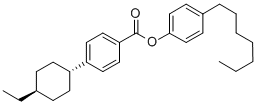 4-Heptylphenyl-4-Trans-EthylcyclohexylBenzoate Structure,122230-65-3Structure