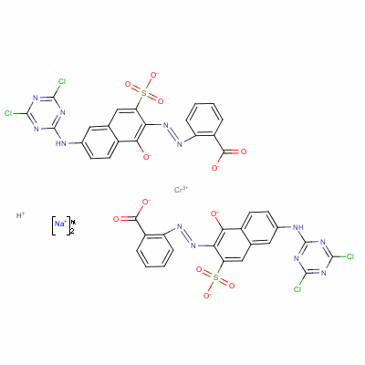 Reactive brown 10 Structure,12225-67-1Structure