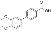 3,4-Dimethoxybiphenyl-4-carboxylic acid Structure,122294-10-4Structure