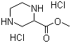 Piperazine-2-carboxylic acid methyl esterdihydrochloride Structure,122323-88-0Structure