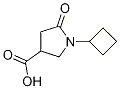 1-Cyclobutyl-5-oxopyrrolidine-3-carboxylic acid Structure,1223748-42-2Structure