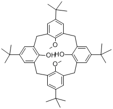 1,3-Dimethoxy-4- tert-butylcalix[4]arene Structure,122406-45-5Structure