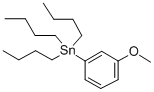 Tributyl(3-methoxyphenyl)stannane Structure,122439-11-6Structure