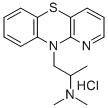 Isothipendyl hcl Structure,1225-60-1Structure