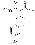 3-Ethoxy-2-(6-methoxy-1,2,3,4-tetrahydronaphthalen-2-yl)-2-methyl-3-oxopropanoicacid Structure,1225228-89-6Structure