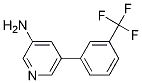 5-(3-(Trifluoromethyl)phenyl)pyridin-3-amine Structure,1226168-85-9Structure