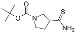 3-Thiocarbamoyl-pyrrolidine-1-carboxylic acid tert-butyl ester Structure,122684-35-9Structure