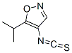 Isoxazole, 4-isothiocyanato-5-(1-methylethyl)-(9ci) Structure,122686-03-7Structure