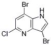 3,7-Dibromo-5-chloro4-azaindole Structure,1227269-46-6Structure