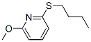 Pyridine, 2-(butylthio)-6-methoxy-(9ci) Structure,122734-02-5Structure