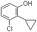 3-Chloro-2-cyclopropylphenol Structure,1227417-87-9Structure