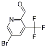 5-Bromo-3-(trifluoromethyl)picolinaldehyde Structure,1227489-83-9Structure