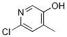 6-Chloro-4-methyl-3-pyridinol Structure,1227502-89-7Structure