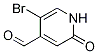 5-Bromo-2-hydroxyisonicotinaldehyde Structure,1227562-37-9Structure