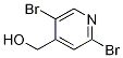 (2,5-Dibromopyridin-4-yl)methanol Structure,1227563-54-3Structure