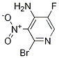 2-Bromo-5-fluoro-3-nitropyridin-4-amine Structure,1227958-53-3Structure