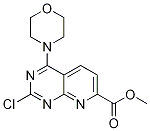 Methyl 2-chloro-4-morpholinopyrido-[2,3-d]pyrimidine-7-carboxylate Structure,1227958-54-4Structure