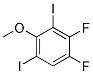 1,2-Difluoro-3,5-diiodo-4-methoxybenzene Structure,1228093-55-7Structure