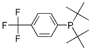 ((4-Trifluoromethyl)phenyl)di-tert-butylphosphine Structure,1228182-34-0Structure