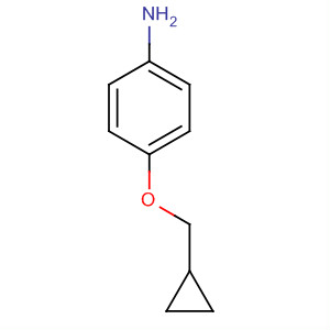 4-(Cyclopropylmethoxy)benzenamine Structure,122828-48-2Structure