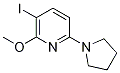 3-Iodo-2-methoxy-6-(pyrrolidin-1-yl)pyridine Structure,1228666-06-5Structure