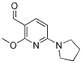 2-Methoxy-6-(pyrrolidin-1-yl)nicotinaldehyde Structure,1228666-11-2Structure