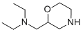 Diethylmorpholin-2-ylmethylamine Structure,122894-66-0Structure