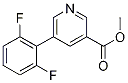 Methyl 5-(2,6-difluorophenyl)pyridine-3-carboxylate Structure,1229626-86-1Structure