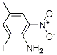 2-Iodo-4-methyl-6-nitrobenzenamine Structure,123158-77-0Structure