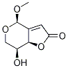 [4S-(4alpha,7beta,7aalpha)]-7,7a-dihydro-7-hydroxy-4-methoxy-4h-furo[3,2-c]pyran-2(6h)-one Structure,123251-08-1Structure