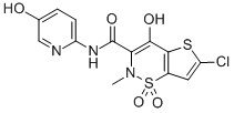 5’-Hydroxylornoxicam hcl Structure,123252-96-0Structure