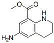 8-Quinolinecarboxylicacid,6-amino-1,2,3,4-tetrahydro-,methylester(9ci) Structure,123297-07-4Structure