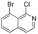 8-Bromo-1-chloroisoquinoline Structure,1233025-78-9Structure