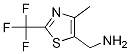 4-Methyl-2-(trifluoromethyl)-5-thiazolemethanamine Structure,1233026-26-0Structure