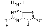 2,6-Diamino-8-purinol hemisulfate monohydrate Structure,123333-49-3Structure