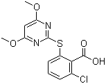 Pyrithiobac Structure,123342-93-8Structure