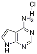 7H-pyrrolo[2,3-d]pyrimidin-4-amine hydrochloride Structure,1233518-21-2Structure