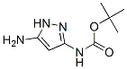 Tert-butyl 5-amino-1h-pyrazol-3-ylcarbamate Structure,123363-50-8Structure