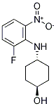 (1R,4r)-4-((2-fluoro-6-nitrophenyl)amino)cyclohexanol Structure,1233958-43-4Structure