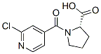 N-(2-chloropyridine-4-carbonyl)-l-proline Structure,123412-45-3Structure