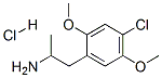 2,5-Dimethoxy-4-chloroamphetamine Structure,123431-31-2Structure