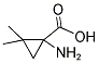 1-Amino-2,2-dimethylcyclopropanecarboxylic acid Structure,123445-53-4Structure