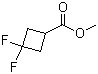 Methyl 3,3-difluoro-cyclobutanecarboxylate Structure,1234616-13-7Structure