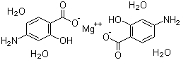 p-Aminosalicylic acid magnesium salt Structure,123465-67-8Structure